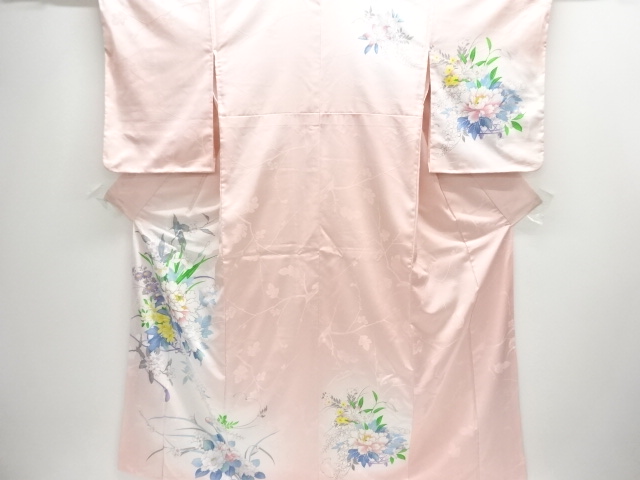 Houmongi Kimono Synthetic fiber